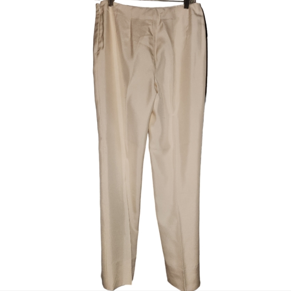 Preowned Carlisle Silk Pants Suit - Picture 3 of 4